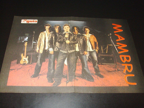 Poster Grupo Mambru * 43 X 29 (c068) 0