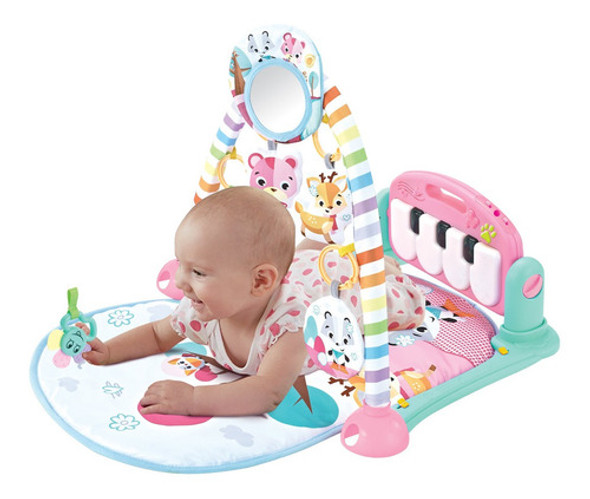 Tapete Musical Infantil De Atividades Com Piano E Bluetooth 1