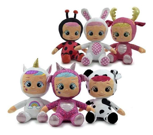 Bebe Lloron Cry Babies Original 15 Cm Peluche Infantil 1