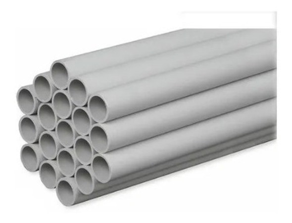 Pack X10 Caño Rigido Semi Pesado Doblado Sica 20mm 3mts 0
