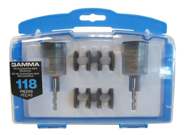 Set Accesorio Mini Torno 118 Piezas Gamma G19505ac Dremel 0