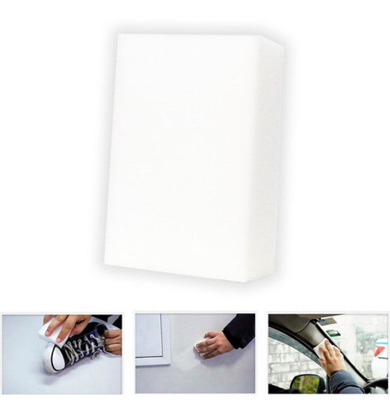 Kit 5 Esponja Magica Melamina Limpeza Profunda Rotta 376 1