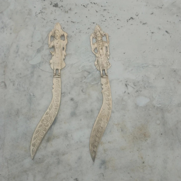 Antiguos Abre Cartas De Bronce Cada Uno 0