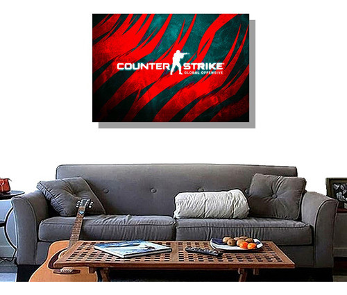 Pósters Pc Games - Counter Strike - 120x85 - Nuevos 0
