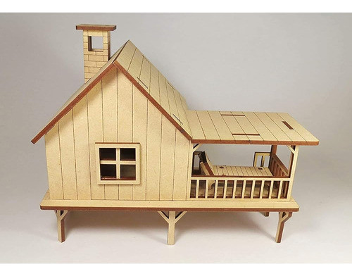 Stonkraft Wooden 3d Puzzle Beach House - Decoración Del Hoga 1
