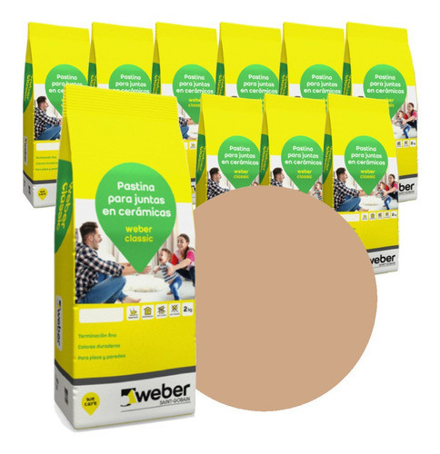 Pack De 10 Unidades Pastinas Classic Weber Color Cedro 0