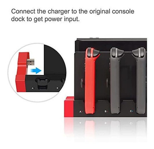 Estacion De Soporte De Carga Para Nintendo Switch/oled Model 1