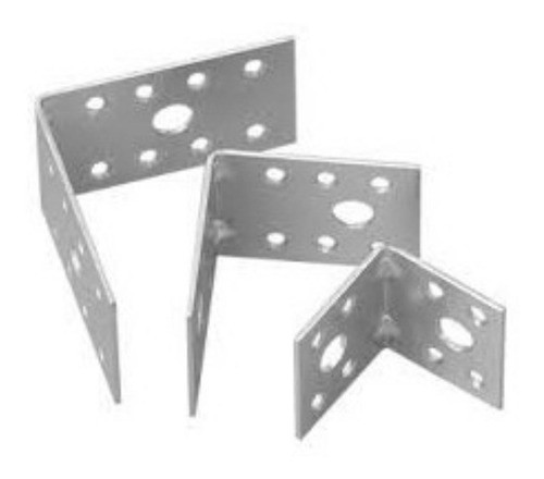 Esquinero Angulo Doble Escuadra 65mm X 65mm X 12 Unidades 1