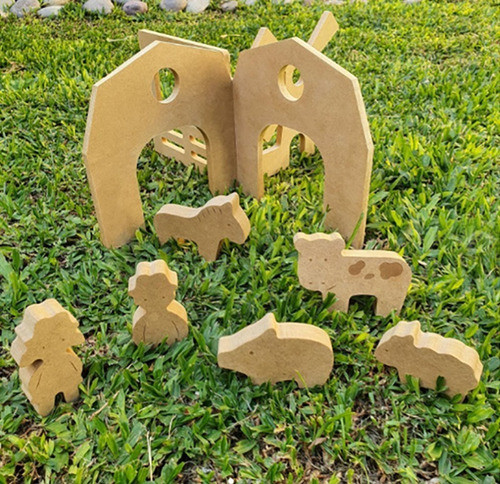 Granja De Animales De Madera Para Niños 1