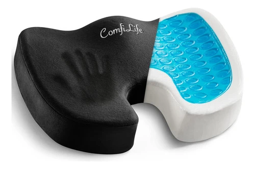 Cojín Ortopédico Auto Comfilife Gel Para Silla De Oficina 0