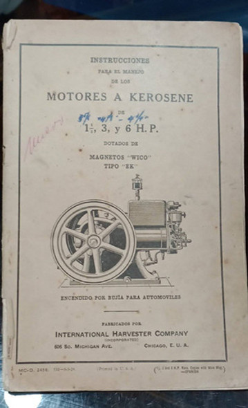Catalogo Antiguo Motor Kerosene International 6hp 0 Catalogo Antiguo Motor Kerosene International 6hp 0