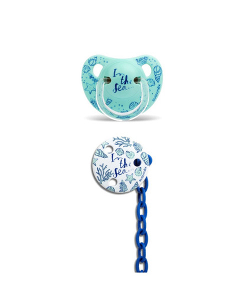 Chupete Y Clip Sea Azul Suavinex 6+ 44097 - Bebés Y Niños 0 Chupete Y Clip Sea Azul Suavinex 6+ 44097 - Bebés Y Niños 0