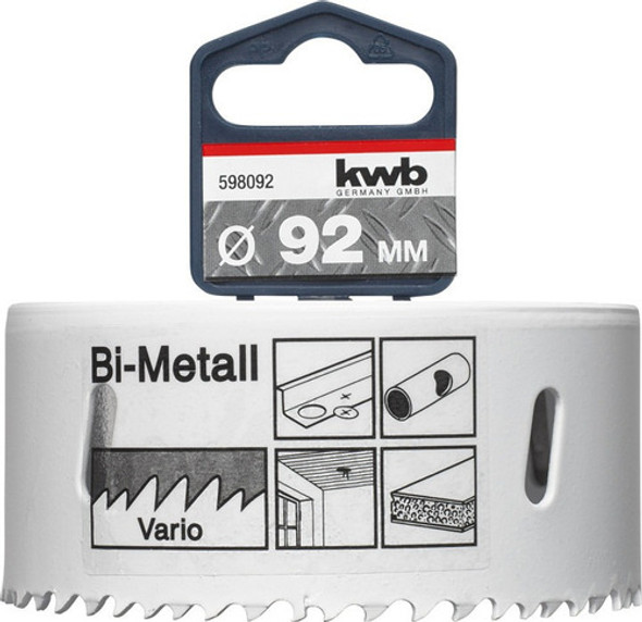Sierra Copa Bimetalica 92mm Kwb Germany 92 Mm Metal Madera 0