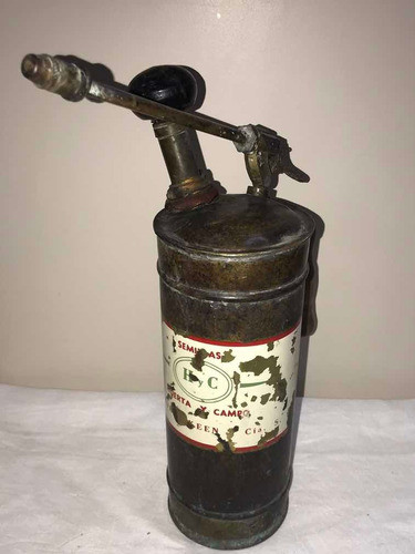 Fumigador Antiguo De  Bronce 0