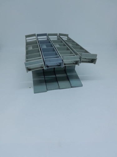 4 Pilares De Puente Para Pista Sk Z4005 Milouhobbies 0