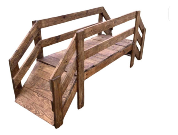 Puente Madera Jardín 0