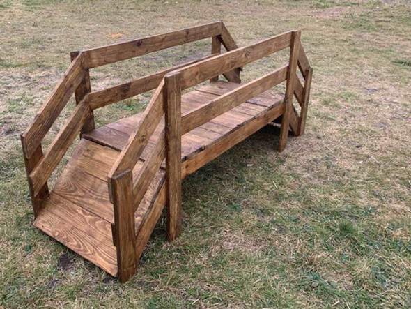 Puente Madera Jardín 1