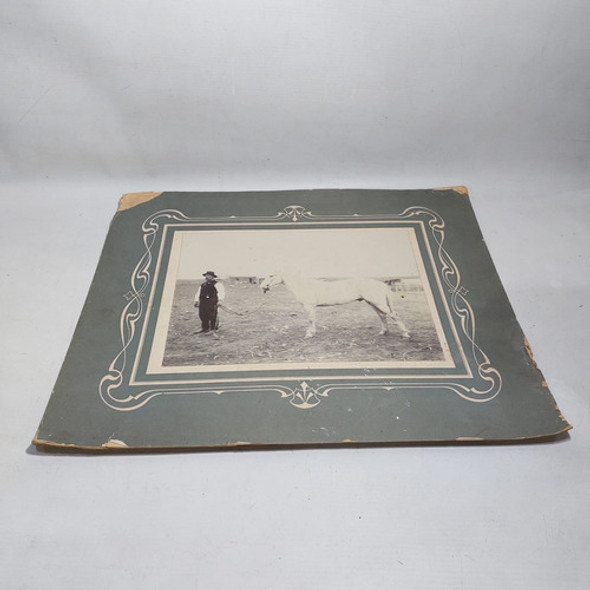 Antigua Foto Gaucho Caballo 1920 Original Mag 63697 0