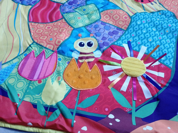 Manta Sensorial Didáctica Alfombra Para Bebé 1