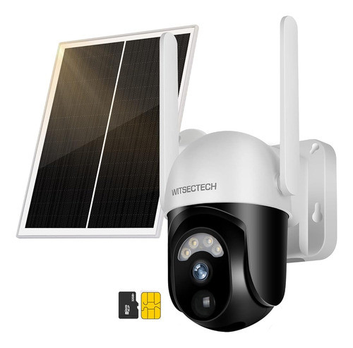 ~? Cámara De Seguridad Solar Celular 4g Lte Inalámbrica Al A 0