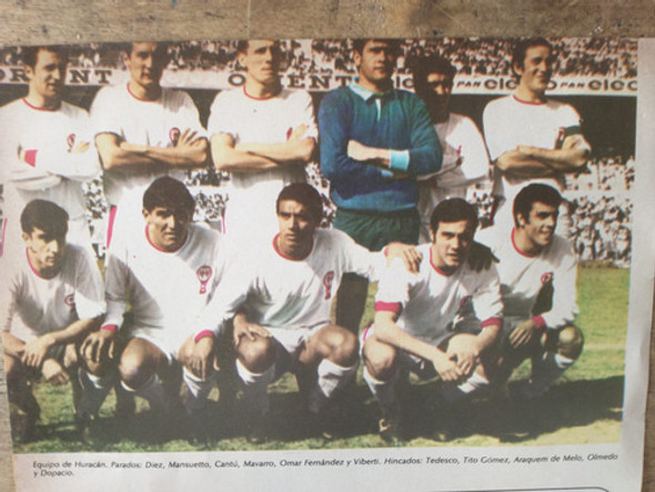 Recorte Huracan Equipo Nacional 68 Diez Mansuetto Otros (d) 0