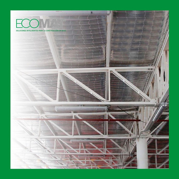 Red Plastica Para Aislante De Techo X 10 M2 1