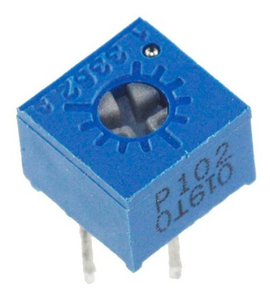 Preset 1k Ohms Lineal Horizontal 3362p 3362 Arduino Nubbeo 0