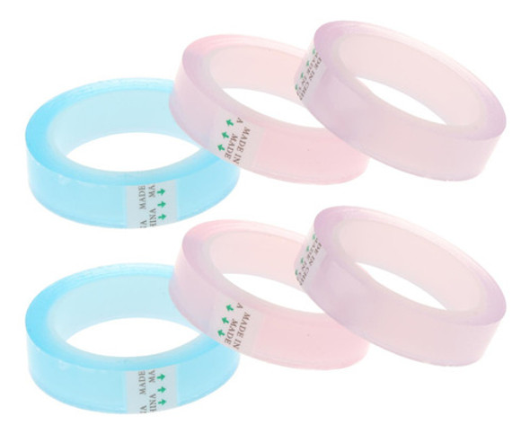 2 X 2-4 Pacotes 6 Unidades De Fitas Pegajosas Para 2 Peças 1