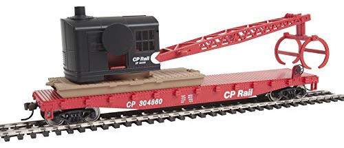 Líneas De Tren De Walthers Flatcar Con Registro Listo Para C 0