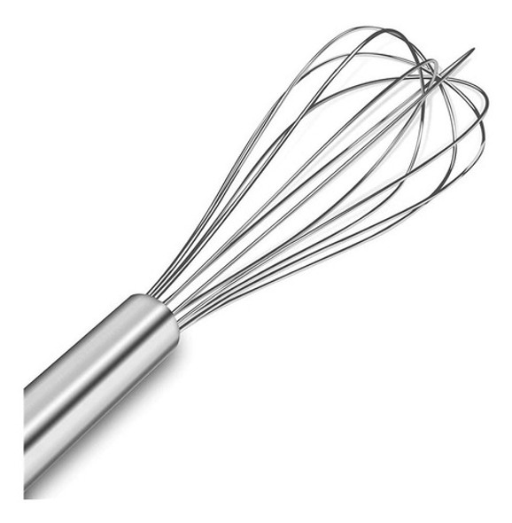 Batidor Manual 26 Cm Acero Inoxidable Cocina Repostería 1