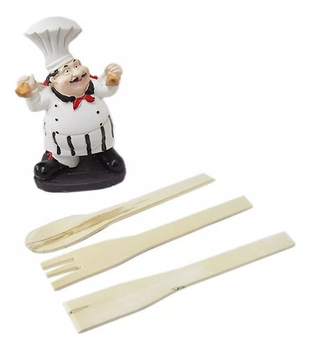 Cocinero Con Utensilios 2 Modelos Diferentes Cocinero 0