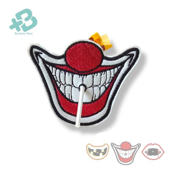 Matriz Bordado Halloween Payaso Joker Ith Brother Janome 0
