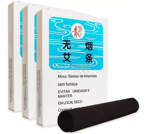 Moxa Sin Humo Caja X 5 Unidades - Moxibustion 0