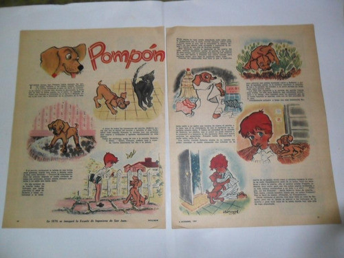 Pompon Roberto Y Su Perrito Historia Billiken 1957 0