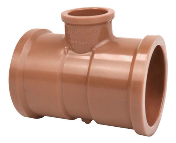 Te Redução Soldavel 50mm X 25mm Krona  Kit 05 Unidades 0 Te Redução Soldavel 50mm X 25mm Krona  Kit 05 Unidades 0