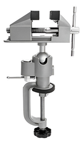 Morsa De Banco Portable, Inclinacion Y Rotacion 360°,  1un 0