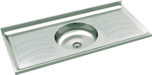 Mesada D Acero Inoxidable. Bacha Simple 120-52. 0 Mesada D Acero Inoxidable. Bacha Simple 120-52. 0
