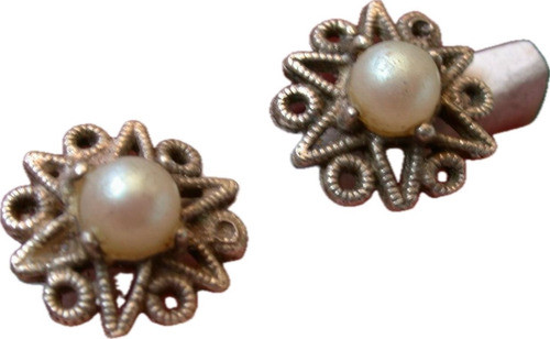 Luli Caravanas Plata 925 Perla Estrellas Antialergicas Ofert 0