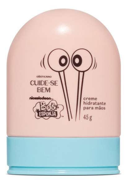 O Boticário Creme Para As Mãos Cuide-se Bem Bob Esponja 45g 0