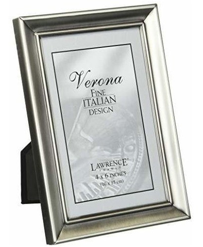 Lorenzo Marcos Cepillado Marco De Imagen De Metal 0