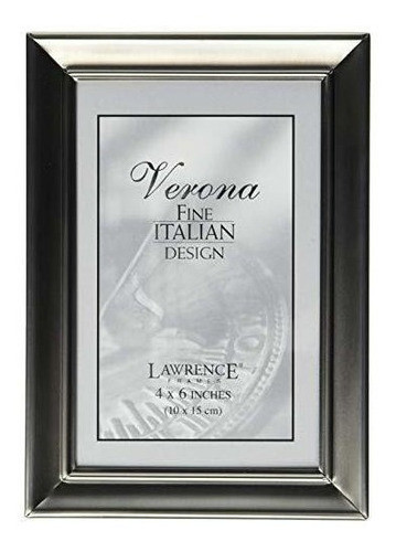 Lorenzo Marcos Cepillado Marco De Imagen De Metal 1