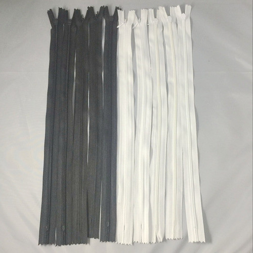 10 Peças De Nylon Invisível Fechado Com Zíper Para Costur 0
