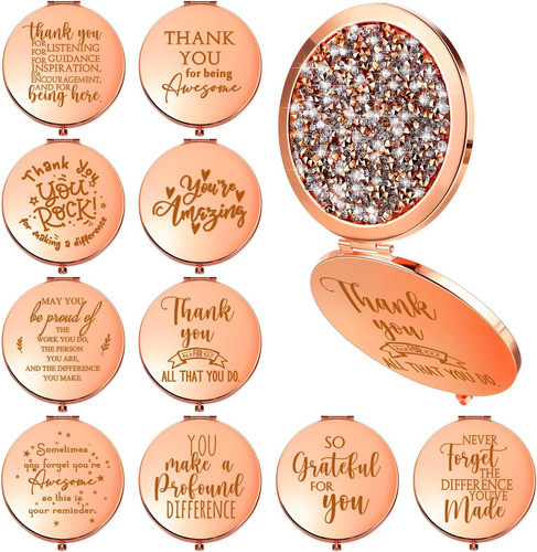 Kathfly 10 Peças Espelho Compacto Inspirador Presentes Para 0