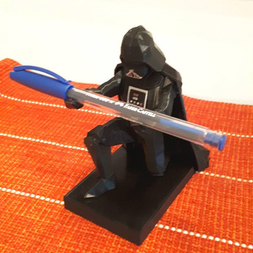 Combo Apoya Lapicera 3d  Darth Vader + 10 Llaveros Surtidos. 1