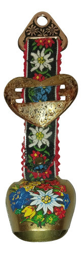 Antiguo Cencerro Campana De Bronce Norte De Italia Misurina 0