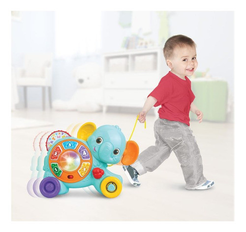 Elefante Interactivo Winfun Con Luces Y Sonido 1