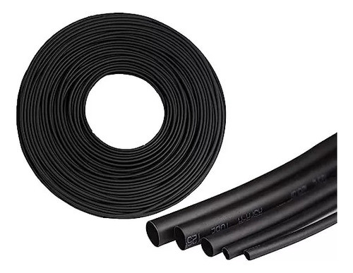 Spaguetti Termocontraible 16mm Negro 10 Metros 0