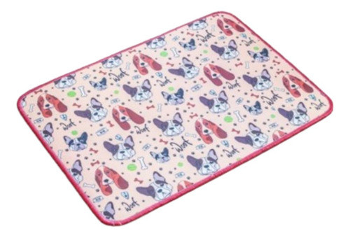Alfombra Pet Friendly Perros Cara Grande De 35x50 Cm 0