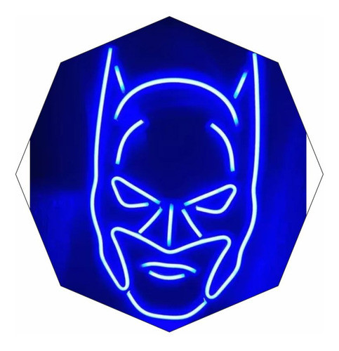 Cartel Batman En Neón Led Deco  / Personalizados / Figura 0