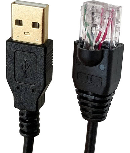 Cabo  Usb De Comunicação Nobreaks Apc  Usb X Rj 50 Original 1